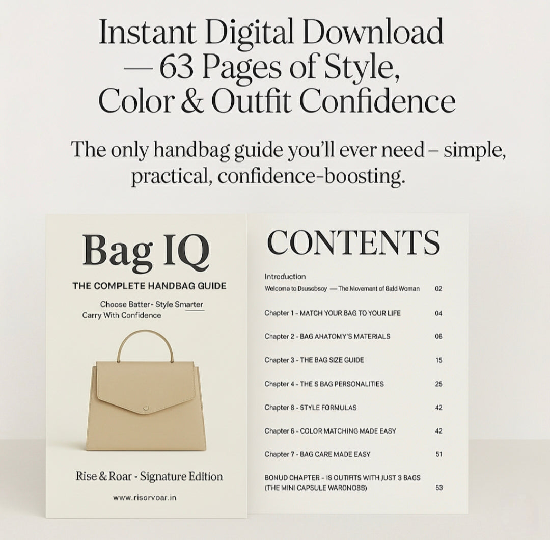 Bag IQ™ — The Complete Handbag Style Guide (63 Pages)